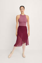 Lade das Bild in den Galerie-Viewer, Wickelrock lang Intermezzo - granate
