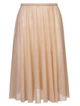 Lade das Bild in den Galerie-Viewer, LONG MESH SKIRT IVORY CREAM
