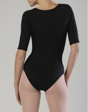 Lade das Bild in den Galerie-Viewer,  TempsDanse-Trikot kurzarm aus Viskose- Naturfaser- Ideal für Ballett, Modern, Contemporary, Latin, sowie für Flamenco, Standard und div. Gesellschaftstänze
